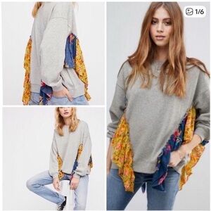Free People She’s Just Cute Oversized Sweatshirt